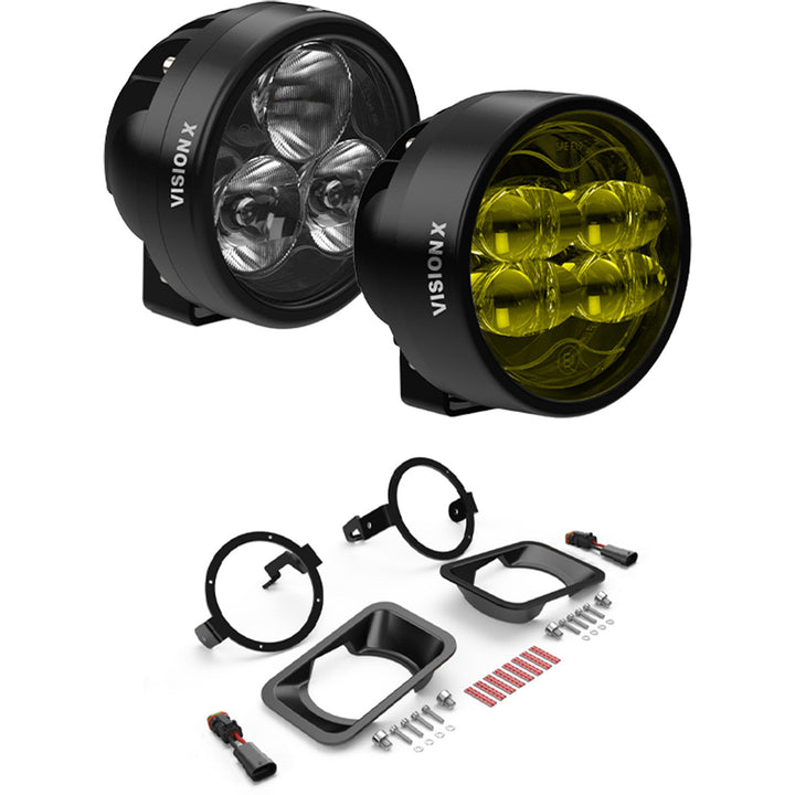 Kit de actualización de luces antiniebla LED de rendimiento serie CR - Camionetas Ford F150, F250, F350