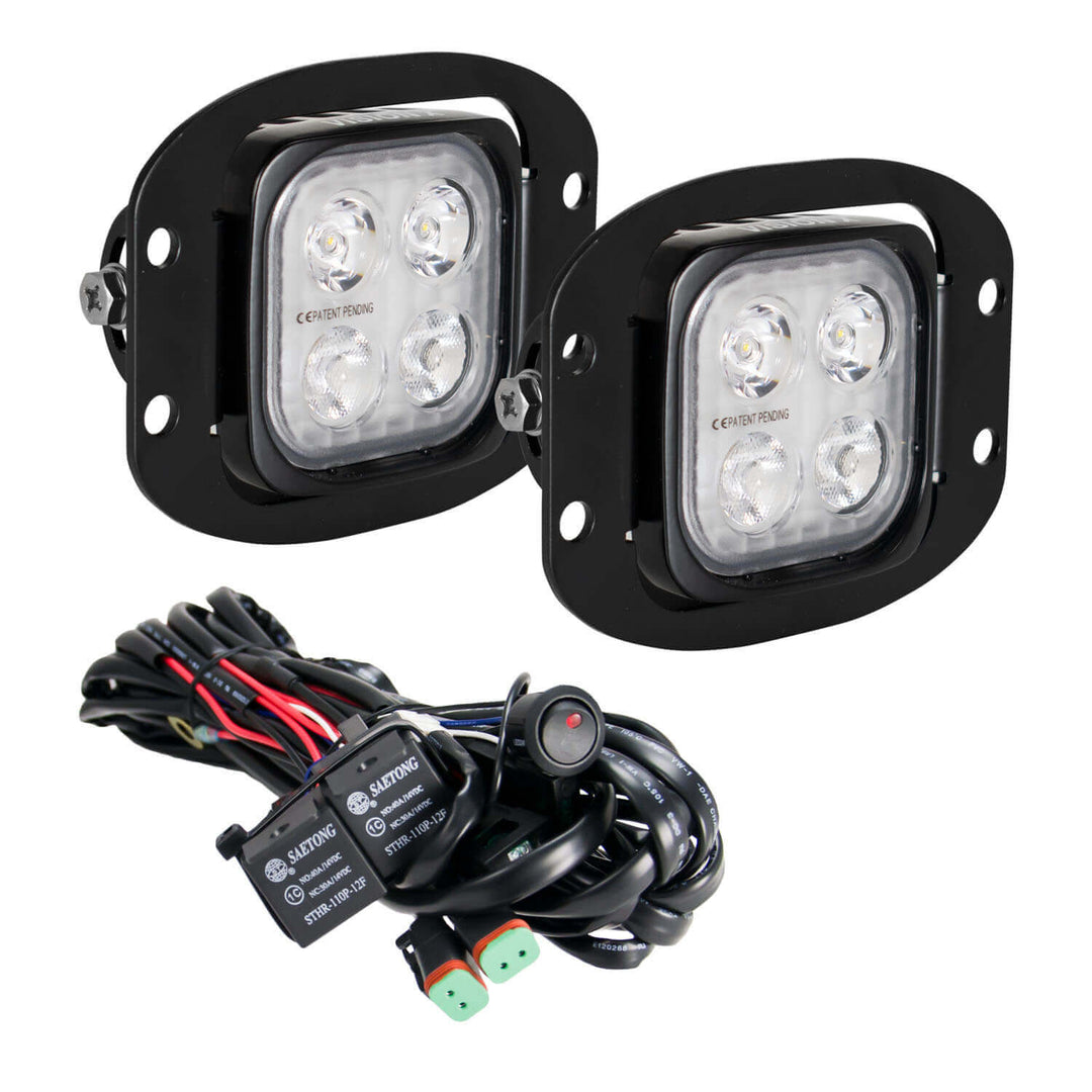 Kit de luz LED Dura Mini M4M de haz de 10º y 25º montaje empotrado V2