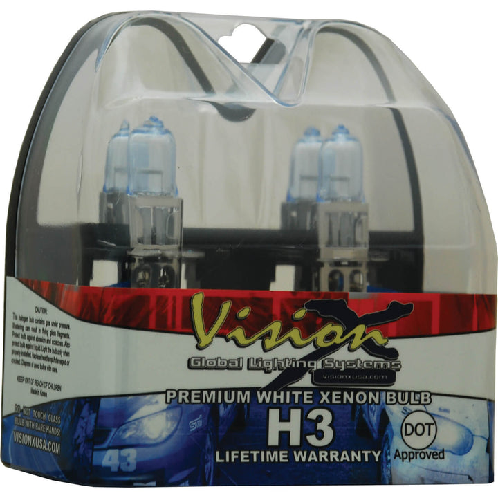 Juego de bombillas antiniebla Superwhite H3 66 vatios