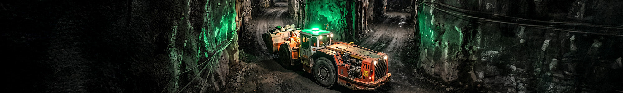 Luces estroboscópicas de deriva para equipos subterráneos de minería