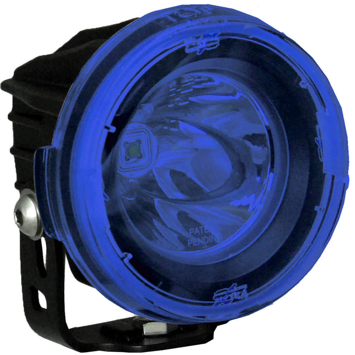 Mini cañón CG2 de 3.7" / cubierta PCV Optimus redonda azul, individual