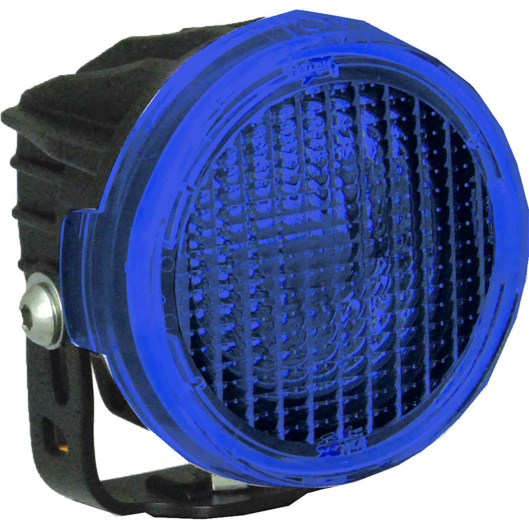 Mini cañón CG2 de 3.7" / cubierta PCV Optimus redonda azul, individual