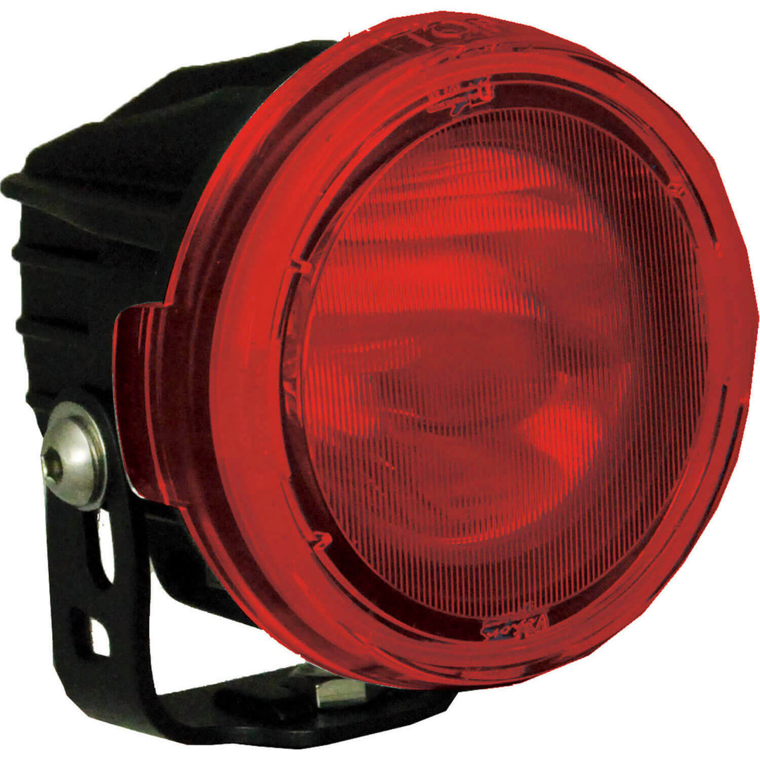 Mini cañón CG2 de 3.7" / cubiertas PCV Optimus redondas rojas