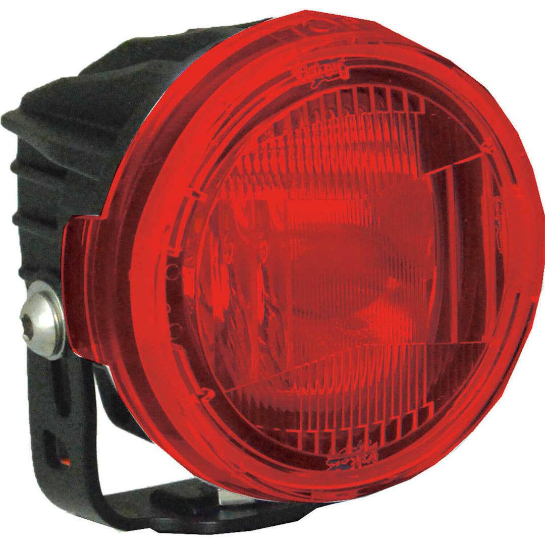 Mini cañón CG2 de 3.7" / cubiertas PCV Optimus redondas rojas