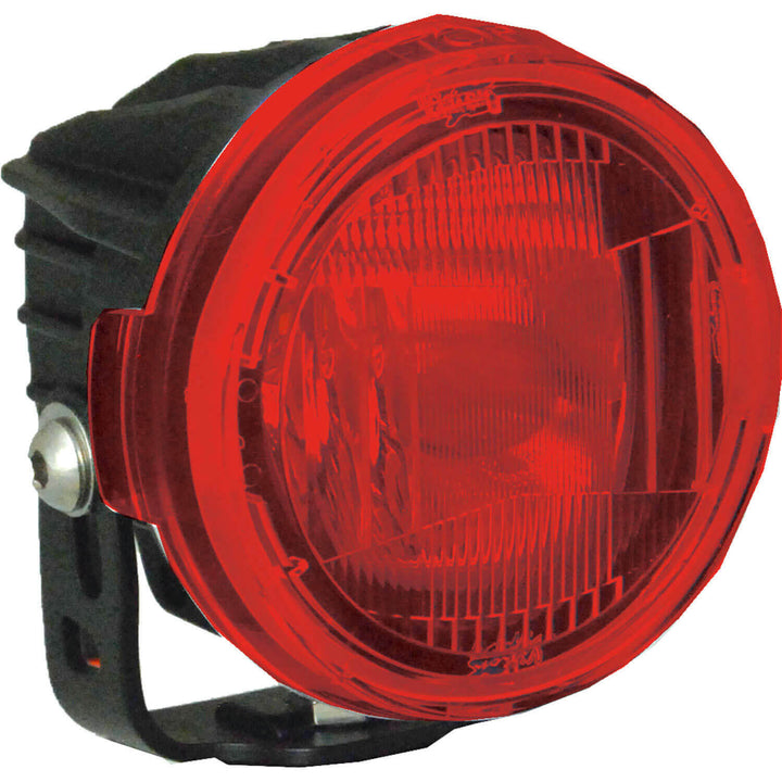Mini cañón CG2 de 3.7" / cubiertas PCV Optimus redondas rojas