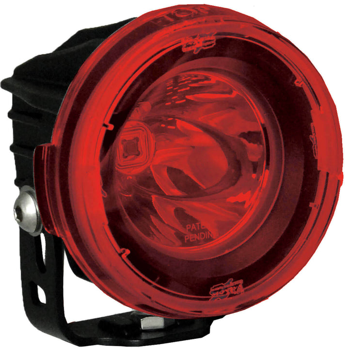 Mini cañón CG2 de 3.7" / cubiertas PCV Optimus redondas rojas