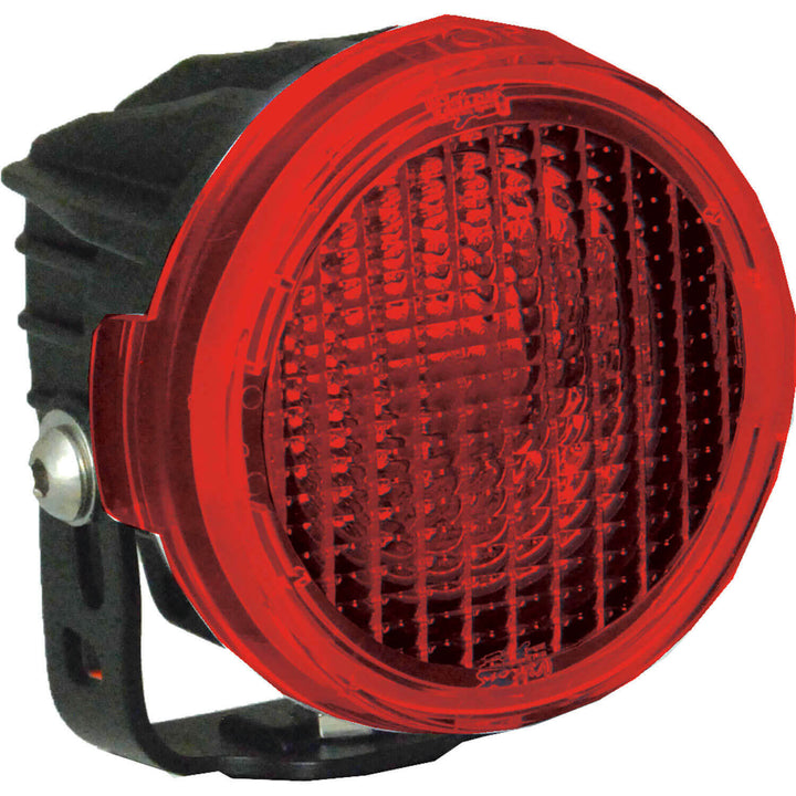 Mini cañón CG2 de 3.7" / cubiertas PCV Optimus redondas rojas