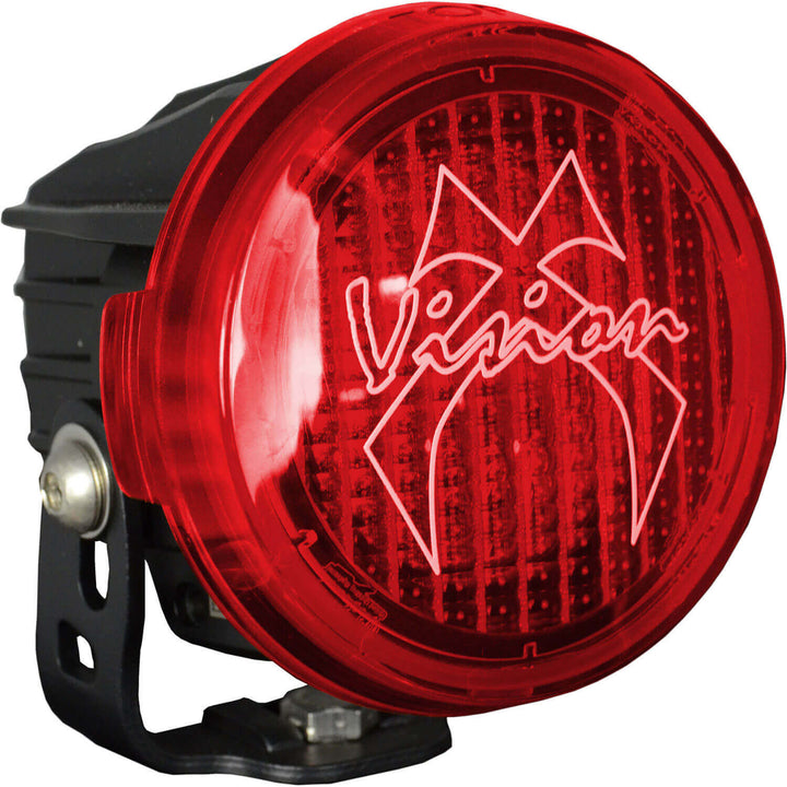Mini cañón CG2 de 3.7" / cubiertas PCV Optimus redondas rojas