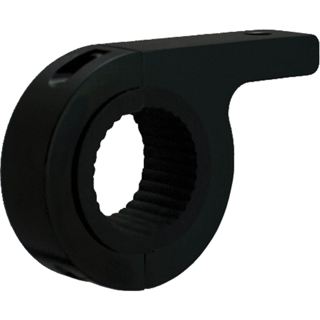 Par de abrazaderas negras para montaje en marco tubular de 1.50" (para perno de montaje M8)  