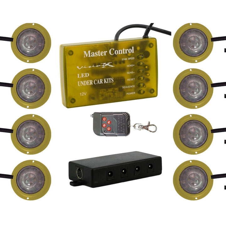 Kit de luz estroboscópica y luz para rocas Tantrum LED