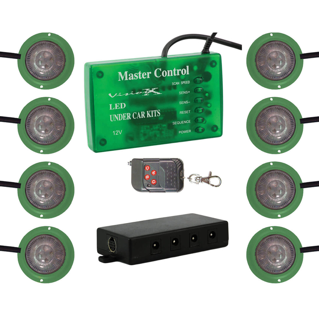 Kit de luz estroboscópica y luz para rocas Tantrum LED