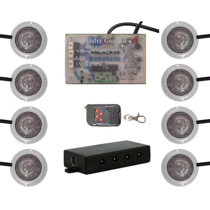 Kit de luz estroboscópica y luz para rocas Tantrum LED