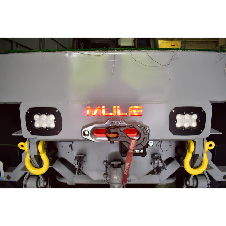 Duralux 6 LED-werklamp 60º straal vlakke montage  