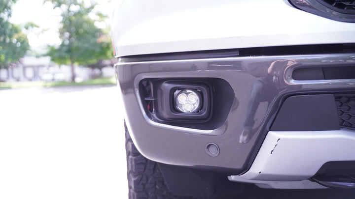 Kit de luces antiniebla LED para Ford Ranger 2019+ con luces CG2 Multi-LED de 3.0"  
