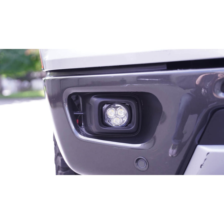 Kit de cañón de luz LED CG2 múltiple cuadrado de 3"