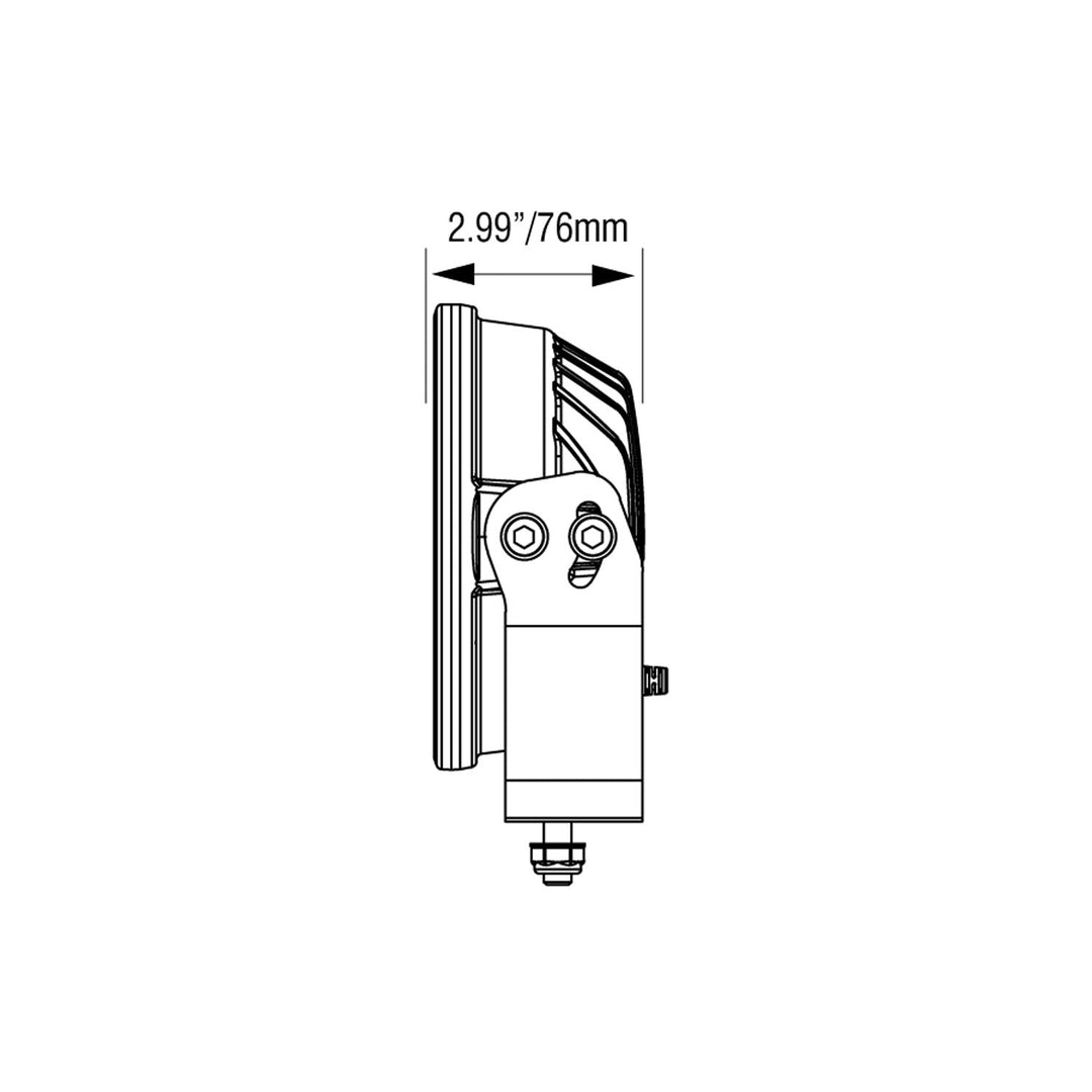 Kit de luz de conducción todoterreno VL-Series de 6.7"