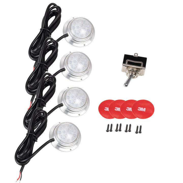 VX LED Stenljus 4 Pod Kit