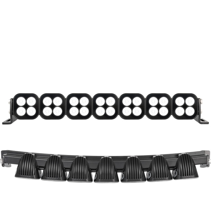 Barra de luz LED modular curva Unite de 20" - Preconfigurada  