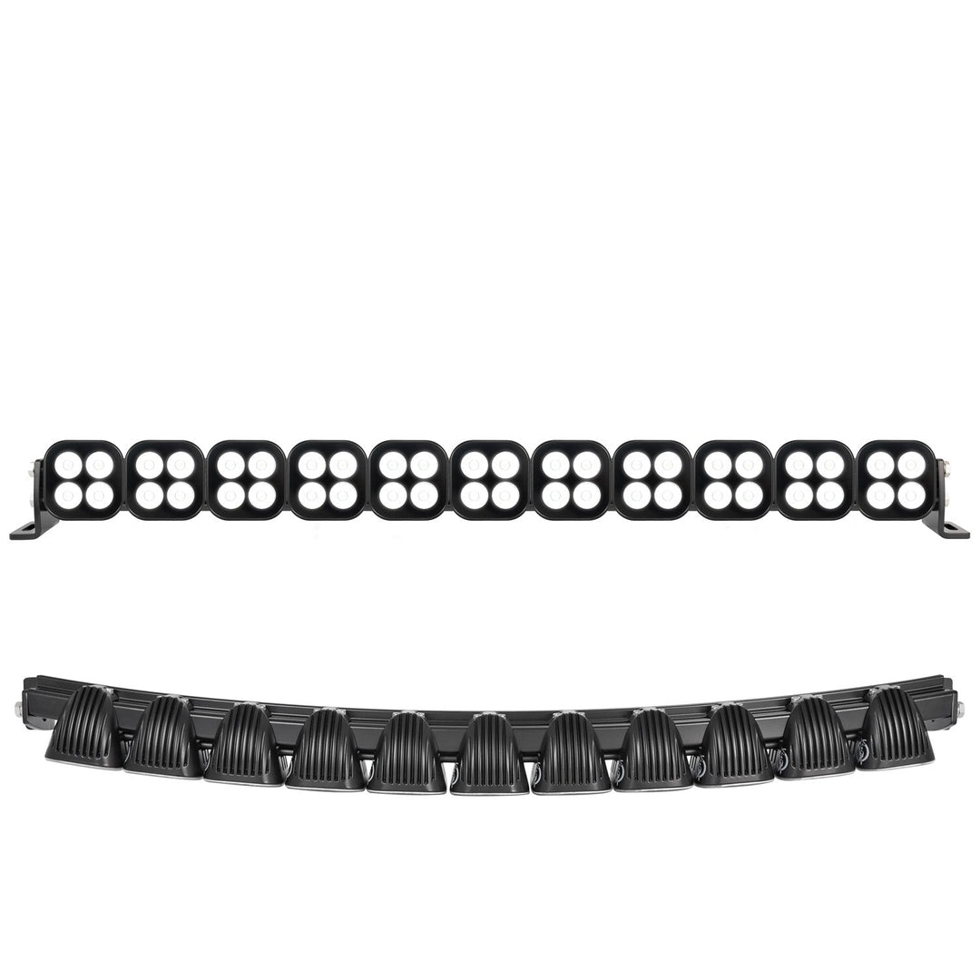 Barra de luz LED modular curva Unite de 30" - Preconfigurada  