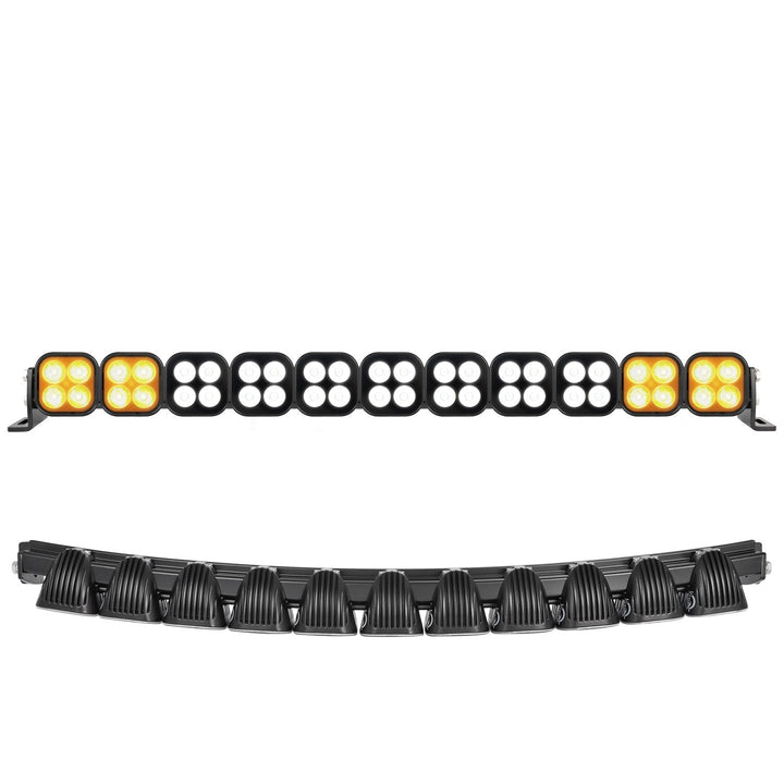 Barra de luz LED modular curva Unite de 30" - Preconfigurada  
