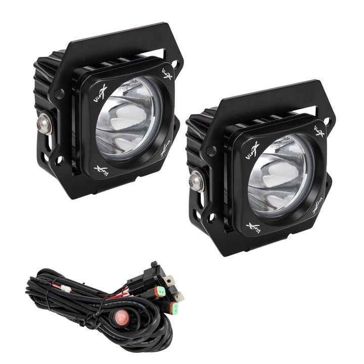 Kit de luces antiniebla LED para Ford Ranger 2019+ con luces CG2 Single-LED de 3.0"  