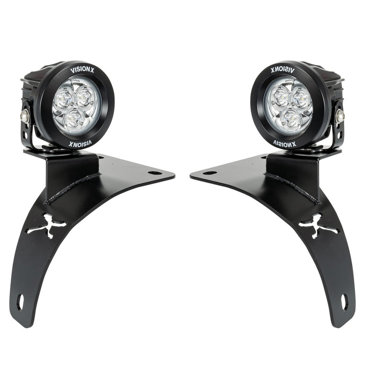 18+ Jeep JL / '20+ Jeep Gladiator Cowl Light Kit (With 3.7" CG2 Mini Cannon)