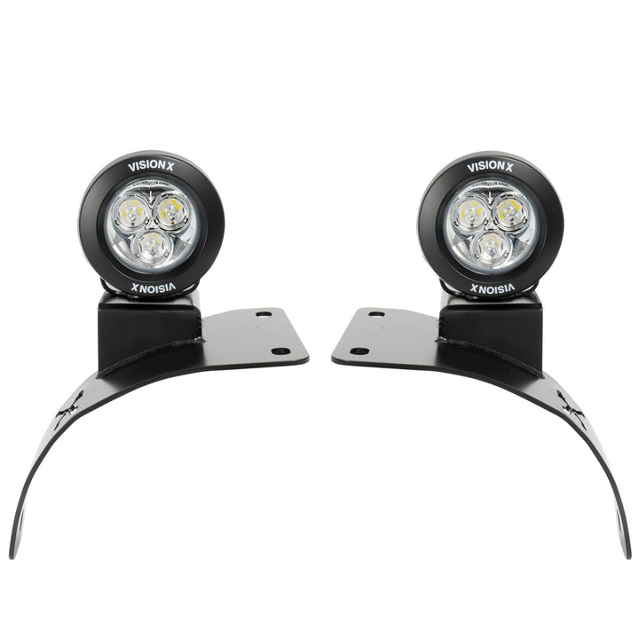 18+ Jeep JL / '20+ Jeep Gladiator Cowl Light Kit (With 3.7" CG2 Mini Cannon)