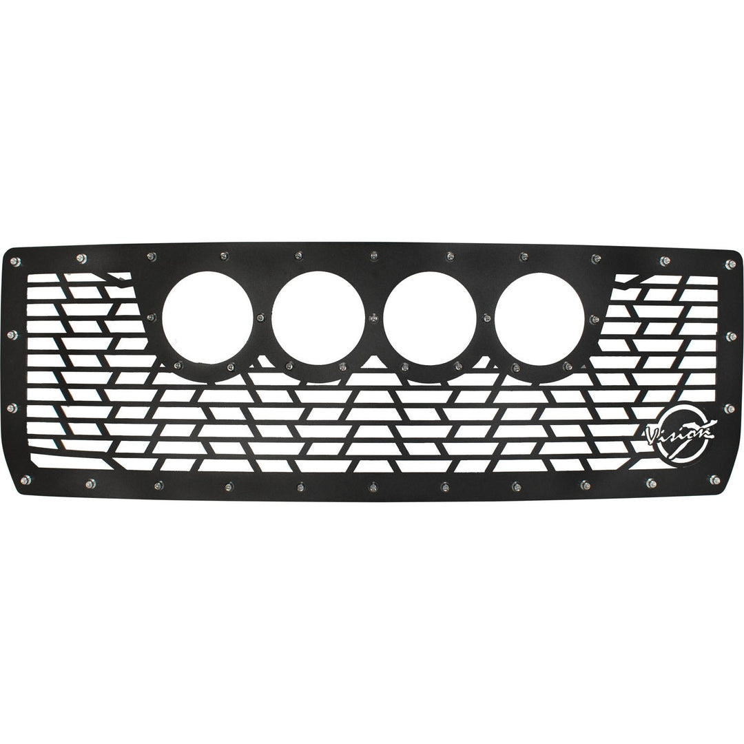 Rejilla Chevy Silverado 1500 Cannon CG2 2014-2015 con 4 luces CG2 de 4.5" (2 ópticas y 2 reflectores)
