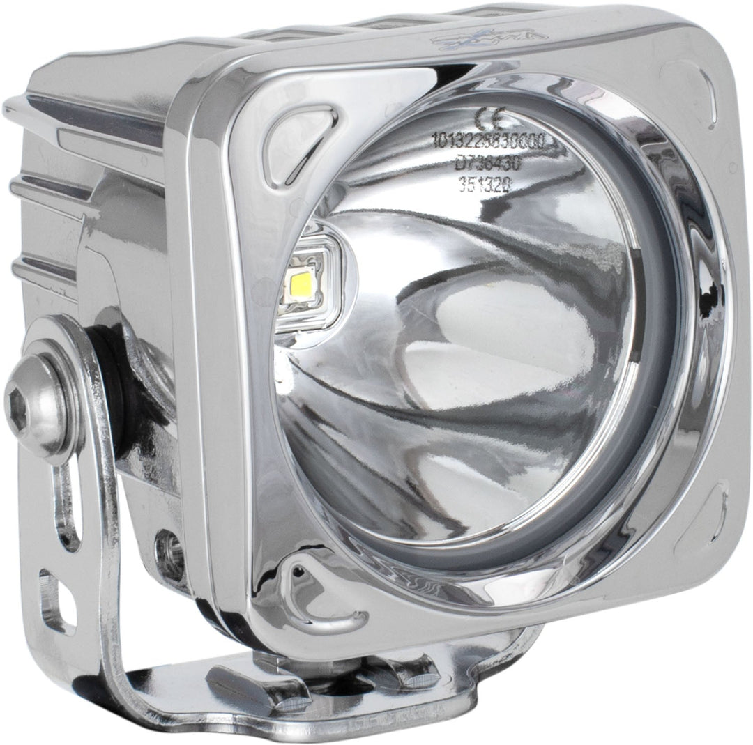 Kit de luz LED de haz cuadrado Optimus Chrome de 3" y 10º  