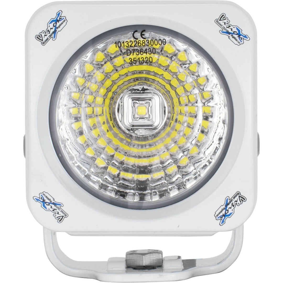 Luz LED de haz cuadrado blanco de 20º Optimus de 3.7"