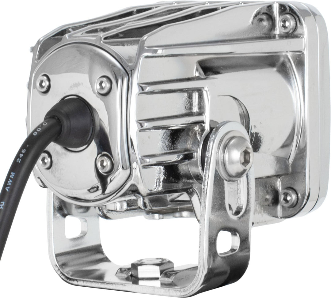 Kit de luz LED de haz cuadrado Optimus Chrome de 3" y 10º  