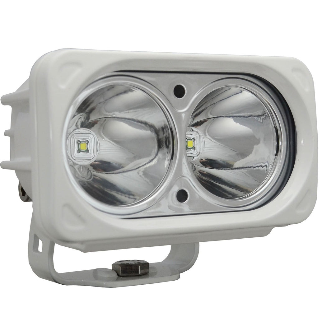 6" Vit Optimus Dubbel 10° Stråle LED-lampa