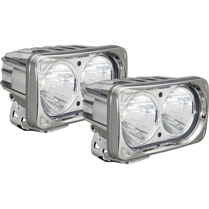 Kit de luz LED de haz dual de 20° Chrome Optimus de 6"