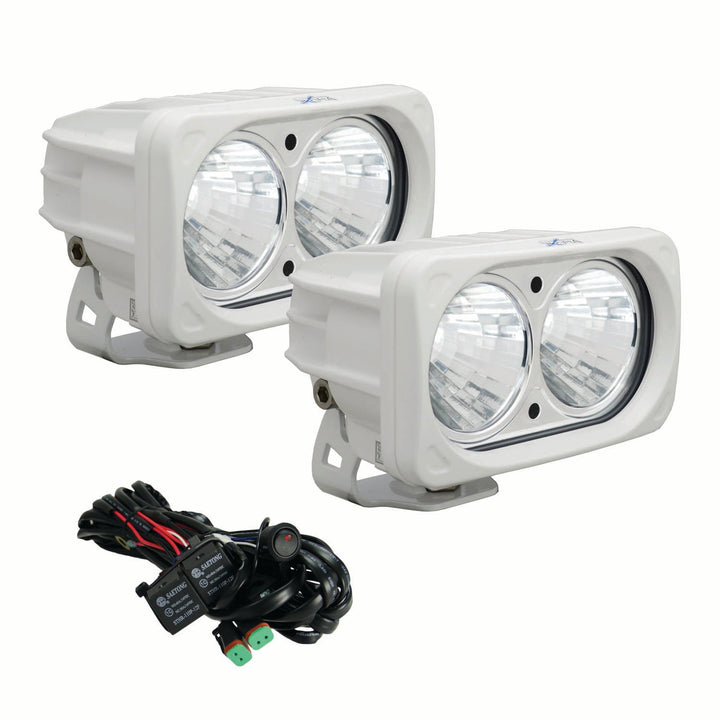 Kit de Luz LED Optimus Doble Blanca de 6" con Haz de 20°