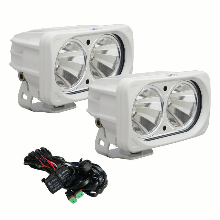 Kit de Luz LED Optimus Doble Blanca de 6" con Haz de 60°