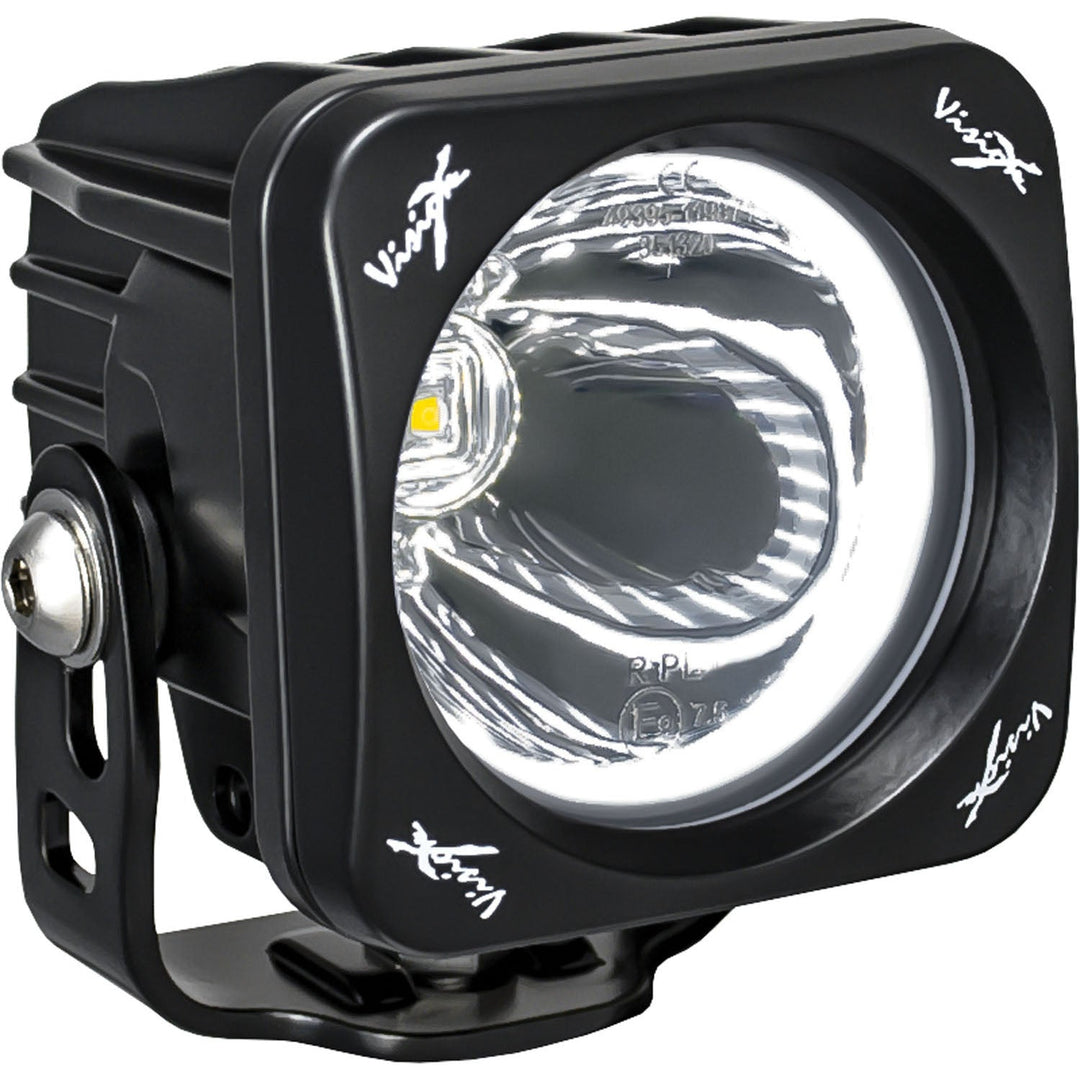 Kit de luz LED Optimus cuadrada de haz de 15º con halo blanco de 3"