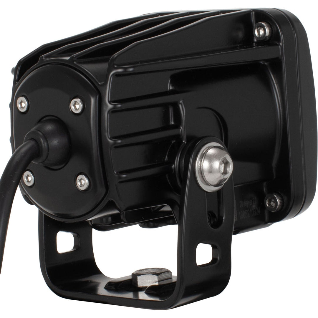 Kit de luz LED Optimus cuadrada de haz de 15º con halo blanco de 3"