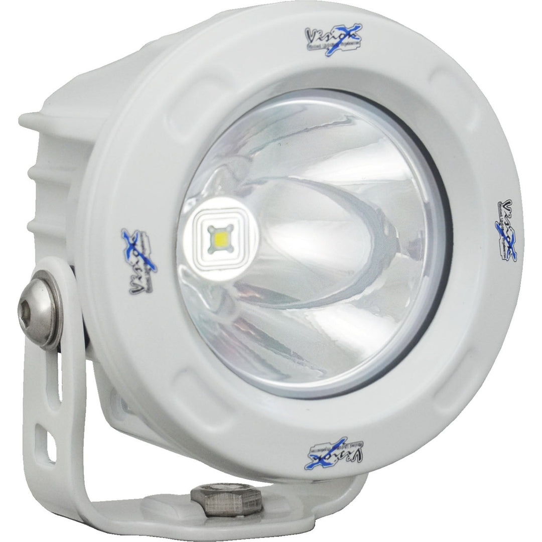 Kit de luz LED de haz redondo blanco de 10º Optimus de 3.7"