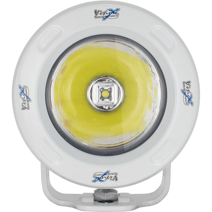 Kit de luz LED de haz redondo blanco de 10º Optimus de 3.7"