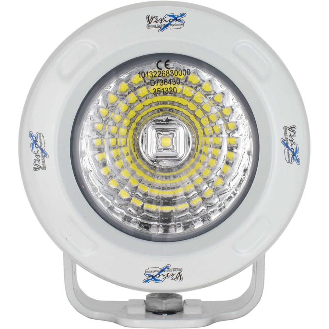 3,7" vit Optimus rund 20º stråle LED-lampa