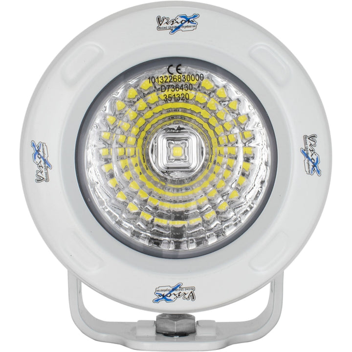 3,7" vit Optimus rund 20º stråle LED-lampa