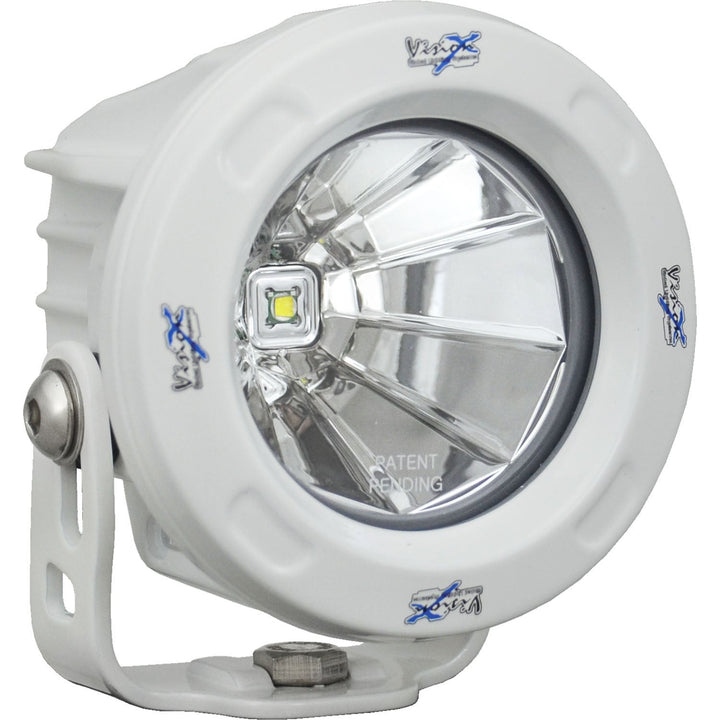 Luz LED Optimus Redonda Blanca de 3.7" con Haz de 60º