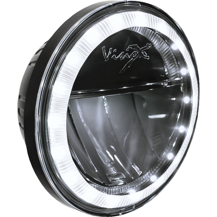 Kit de actualización de halo para lámpara de paso LED XMC de 4.5" | Cromo negro