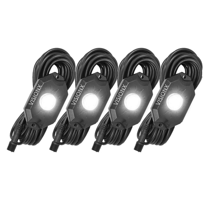 Kit de 4 luces LED XP para rocas