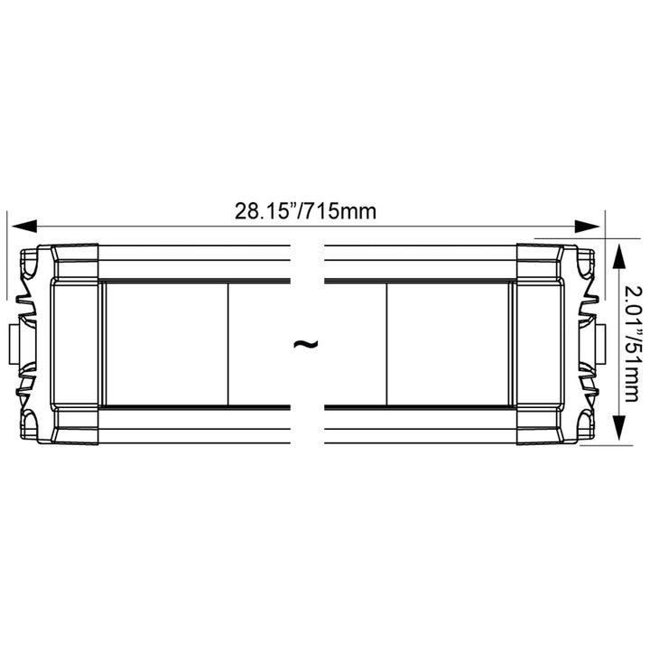 Barra XPL Chaser de 28"