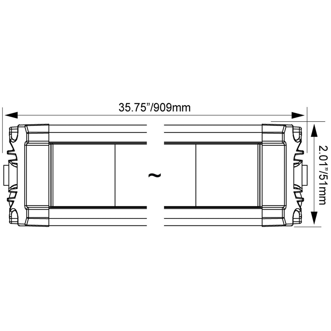 Barra XPL Chaser de 35"