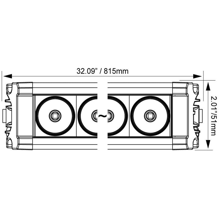 Kit de barra de luces para parachoques Toyota Tacoma 2016-2023
