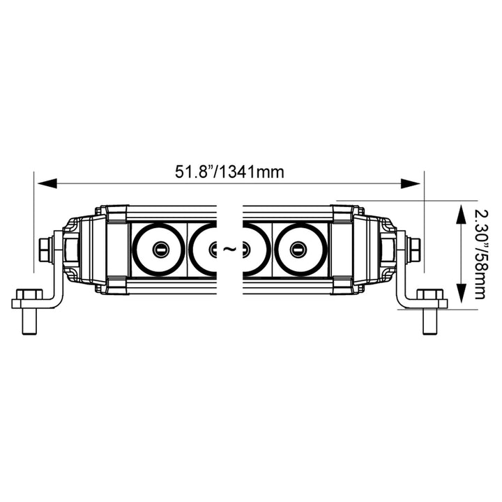 50" XPL Gebogene LED-Lichtleiste