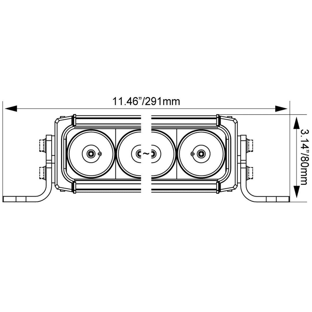 12" XPR LED Light Bar